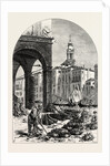 Vegetable Market on the Grand Canal, Near the Rialto, Venice, Italy by Anonymous