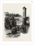 The Bridge of Orthez, the Pyrenees, France by Anonymous