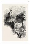 The Templars Church at Luz, the Pyrenees, France by Anonymous