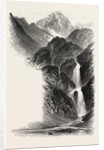 The Cascade D'Oo, the Pyrenees, France by Anonymous