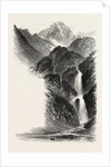The Cascade D'Oo, the Pyrenees, France by Anonymous