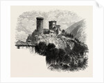 The Chateau of Foix, the Pyrenees, France by Anonymous