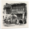 Houses at Unterseen, Bernese Oberland, Berner Oberland, Switzerland by Anonymous