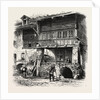 Houses at Unterseen, Bernese Oberland, Berner Oberland, Switzerland by Anonymous