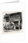Houses at Unterseen, Bernese Oberland, Berner Oberland, Switzerland by Anonymous