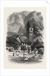 Unterseen, Bernese Oberland, Berner Oberland, Switzerland by Anonymous