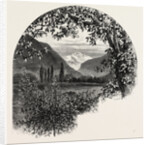 The Jungfrau, from Interlaken, Bernese Oberland, Berner Oberland, Switzerland by Anonymous