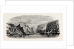 Timber Raft on the Rhine. Germany by Anonymous