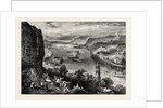 View from the Drachenfels, Dragon's Rock, Siebengebirge, Germany by Anonymous