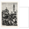 Market Place, Valladolid, Spain by Anonymous