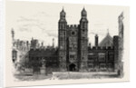 Interior of the Quadrangle, Eton College by Anonymous