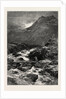 The Stream from Llyn Idwal, North Wales by Anonymous