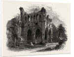 Sir Walter Scott's Tomb, Dryburgh Abbey, Edinburgh and the South Lowlands, Scotland, Great Britain by Anonymous