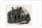 Sir Walter Scott's Tomb, Dryburgh Abbey, Edinburgh and the South Lowlands, Scotland, Great Britain by Anonymous