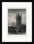 The Victoria Tower, from Lambeth, Scenery of the Thames by Anonymous
