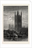 The Victoria Tower, from Lambeth, Scenery of the Thames by Anonymous