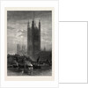 The Victoria Tower, from Lambeth, Scenery of the Thames by Anonymous