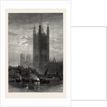 The Victoria Tower, from Lambeth, Scenery of the Thames by Anonymous