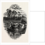 A Gala Day at Hampton Court, Scenery of the Thames by Anonymous