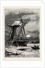 The Old Hampton Windmill, Scenery of the Thames by Anonymous
