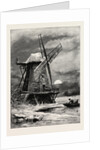The Old Hampton Windmill, Scenery of the Thames by Anonymous
