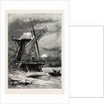 The Old Hampton Windmill, Scenery of the Thames by Anonymous