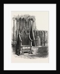 Coronation Chair, with Sword and Shield of Edward III., Westminster Abbey, London by Anonymous