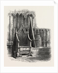 Coronation Chair, with Sword and Shield of Edward III., Westminster Abbey, London by Anonymous