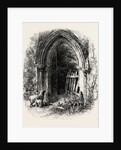 Doorway at Rivaux Abbey by Anonymous