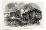 Chalets in Ruins, Switzerland by Anonymous