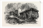 Chalets in Ruins, Switzerland by Anonymous