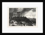 Temple of Minerva, Sunium, Greece by Anonymous