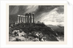 Temple of Minerva, Sunium, Greece by Anonymous