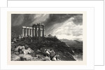 Temple of Minerva, Sunium, Greece by Anonymous