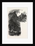 The Karer See and Caressa Alp, Karersee, Lago Di Carezza, Dolomites, South Tyrol, Italy by Anonymous