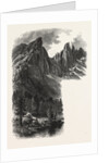 The Karer See and Caressa Alp, Karersee, Lago Di Carezza, Dolomites, South Tyrol, Italy by Anonymous