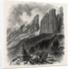 The Blattkogel, from the Sellajoch, Dolomites, South Tyrol, Italy by Anonymous