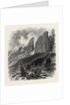 The Blattkogel, from the Sellajoch, Dolomites, South Tyrol, Italy by Anonymous