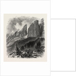 The Blattkogel, from the Sellajoch, Dolomites, South Tyrol, Italy by Anonymous