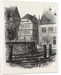 Fountain in Halberstadt, Germany by Anonymous