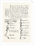 Reduced Facsimile of Treaty with Indian Tribes, 1769 by Anonymous