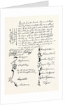 Reduced Facsimile of Treaty with Indian Tribes, 1769 by Anonymous