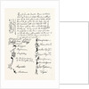 Reduced Facsimile of Treaty with Indian Tribes, 1769 by Anonymous