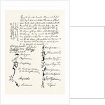Reduced Facsimile of Treaty with Indian Tribes, 1769 by Anonymous