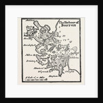 Plan of the Harbour of Boston at the Beginning of the 18th Century by Anonymous