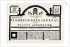 Facsimile of the Pennsylvania Journal on the Stamp Act. American Historical and Literary Curiosities by Anonymous