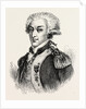 The Marquis De Lafayette Led Troops Alongside George Washington in the American Revolution by Anonymous