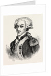 The Marquis De Lafayette Led Troops Alongside George Washington in the American Revolution by Anonymous