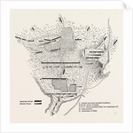 Plan of the Battle of Guildford by Anonymous