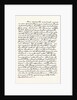 Facsimile of a Portion of a Letter from Washington, Addressed to Sir J. Sinclair, Bart. by Anonymous